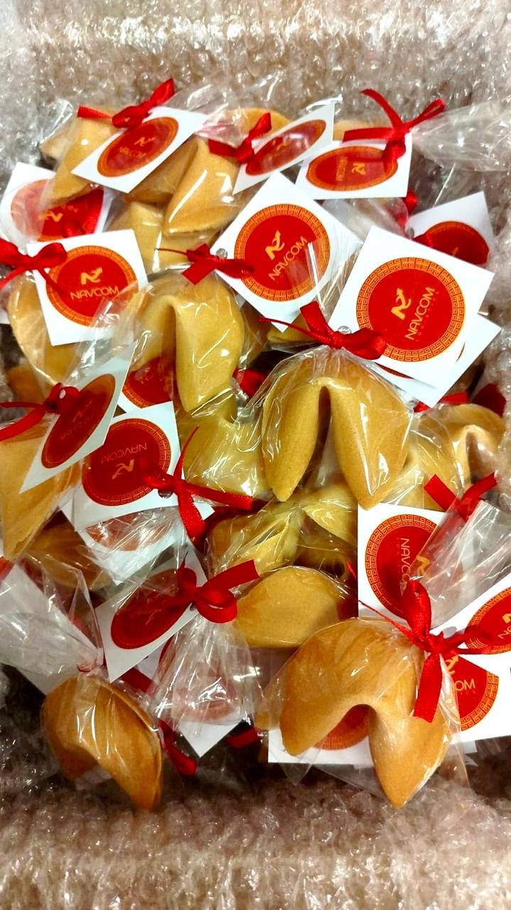 Biscoitos da sorte personalizados para Navcom