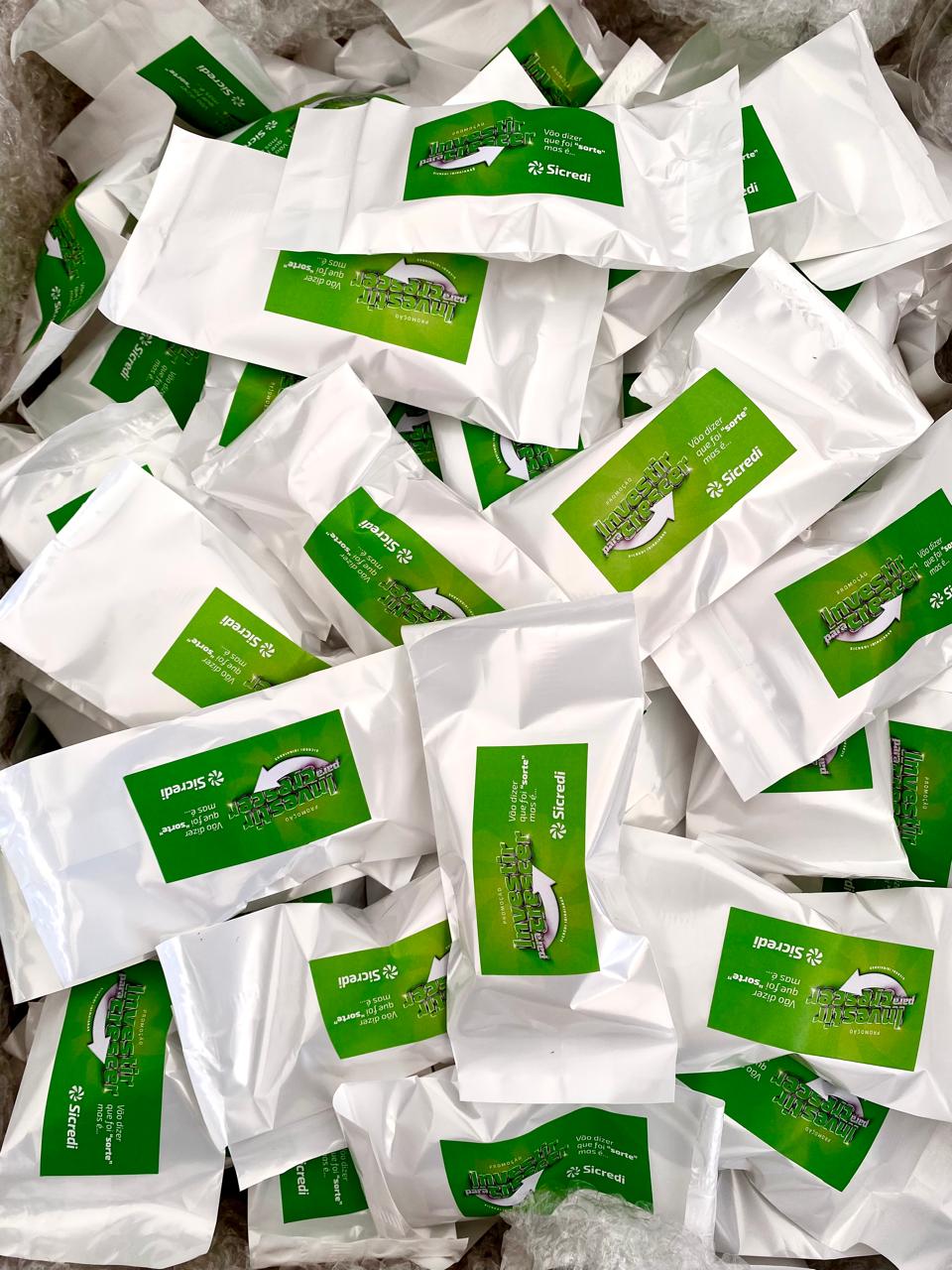 Biscoitos da sorte personalizados para Sicredi