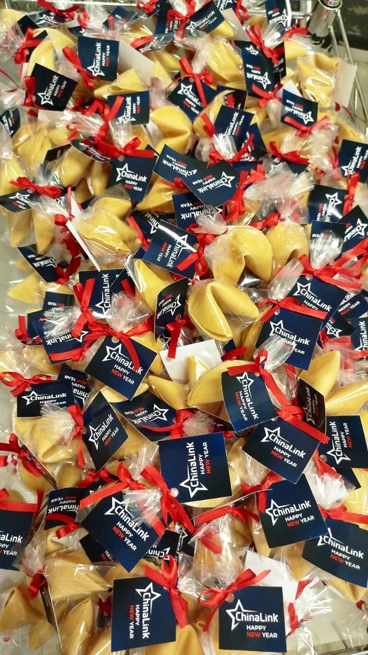 Biscoitos da sorte personalizados para ChinaLink