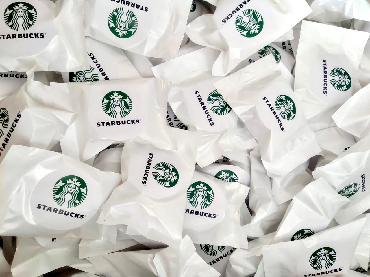 Biscoitos da sorte personalizados para Starbucks