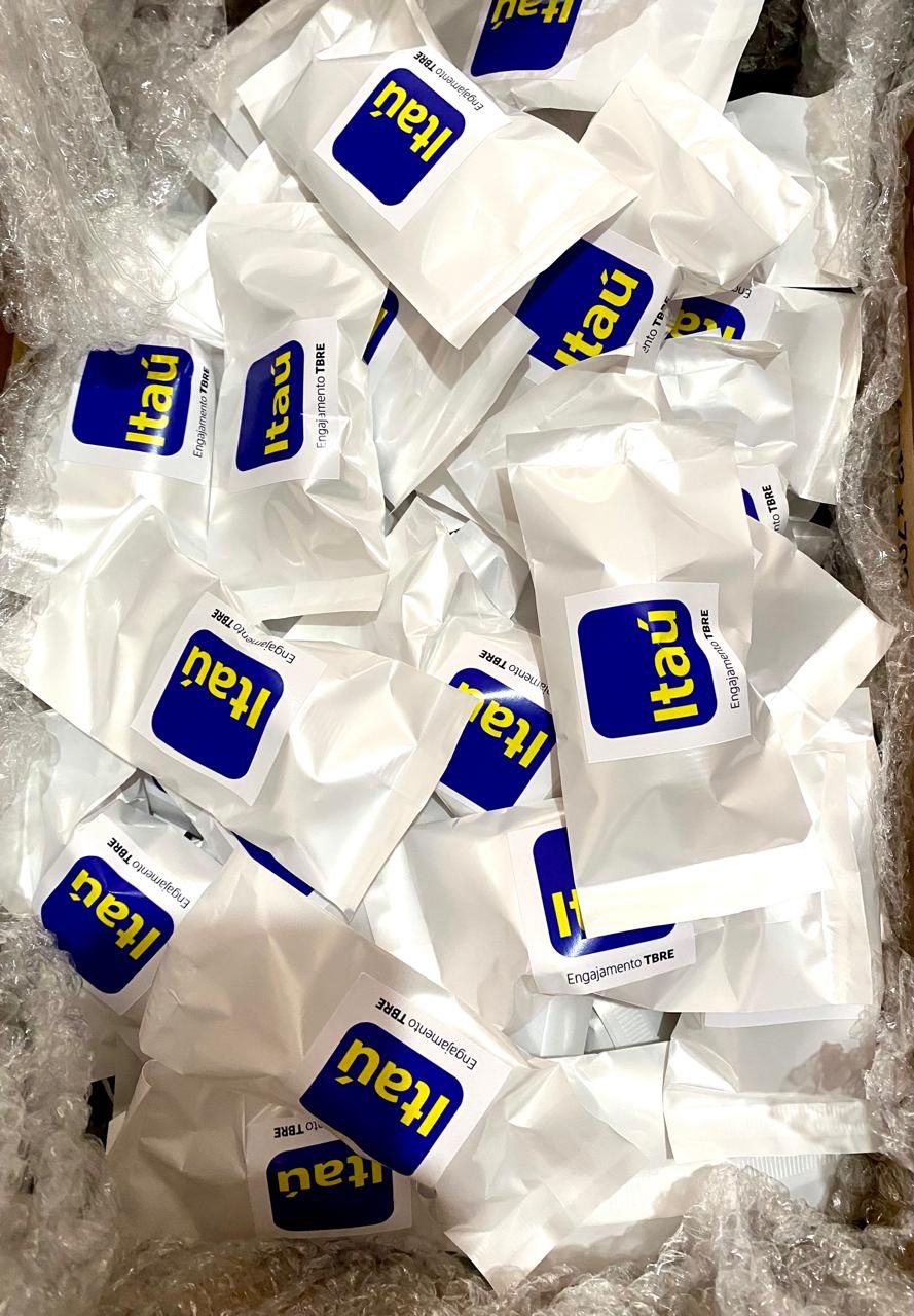 Biscoitos da sorte personalizados para Itaú